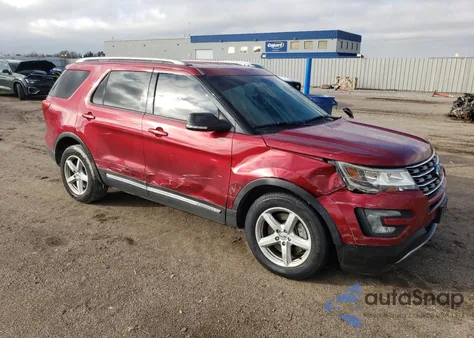 2016 Ford Explorer Xlt z USA, uszkodzony, nr VIN 1FM5K8D85GGC22349